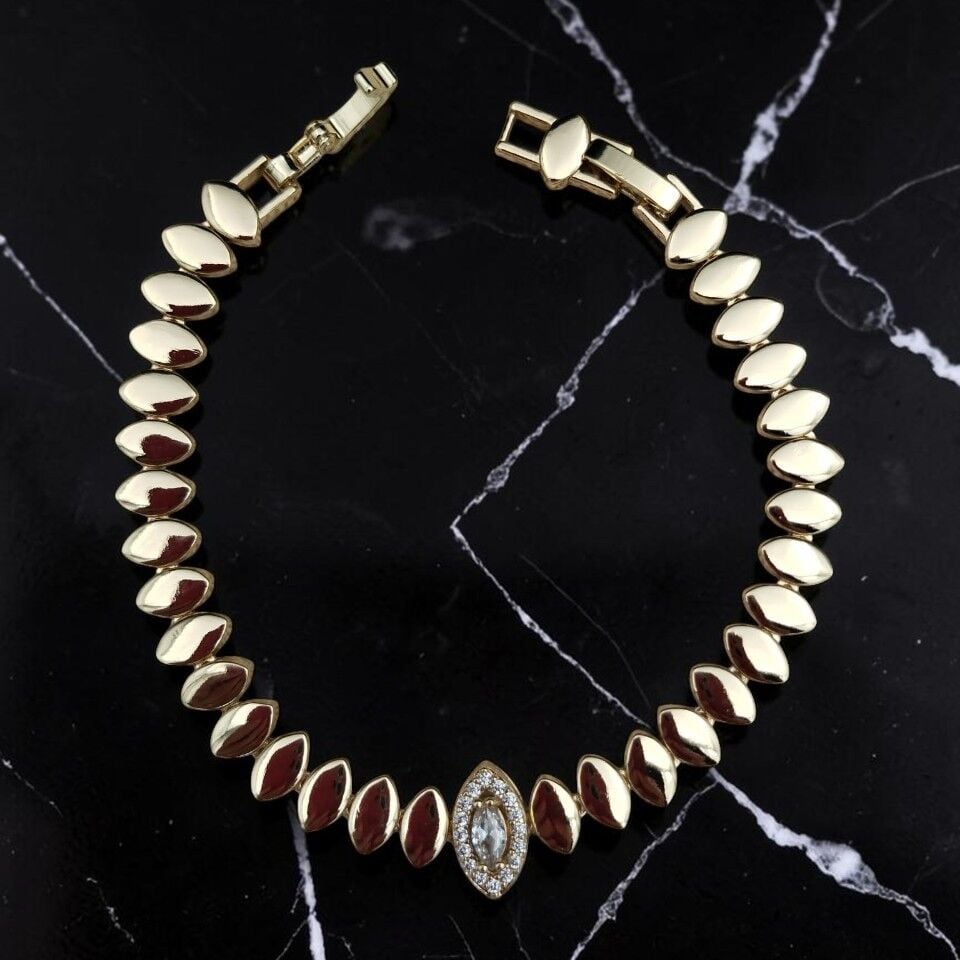 Lujeria Elegance Taşlı Bileklik