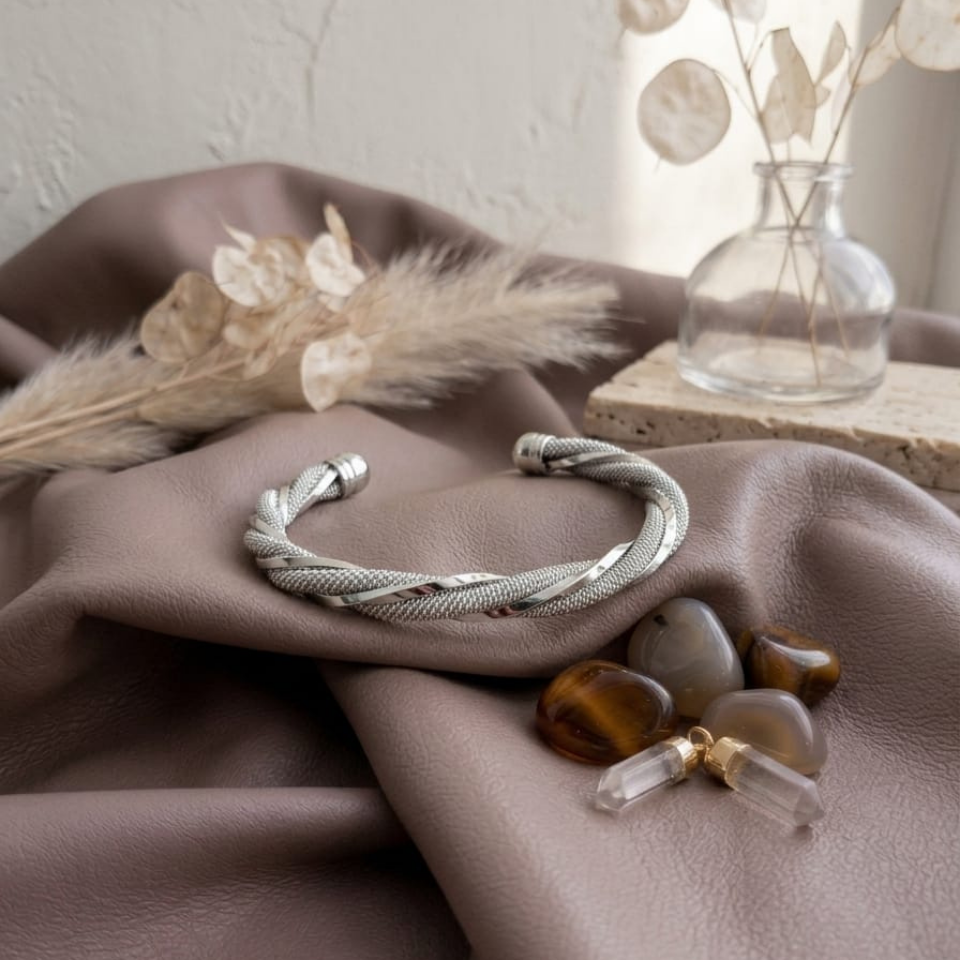 Silver Sarmal Kelepçe